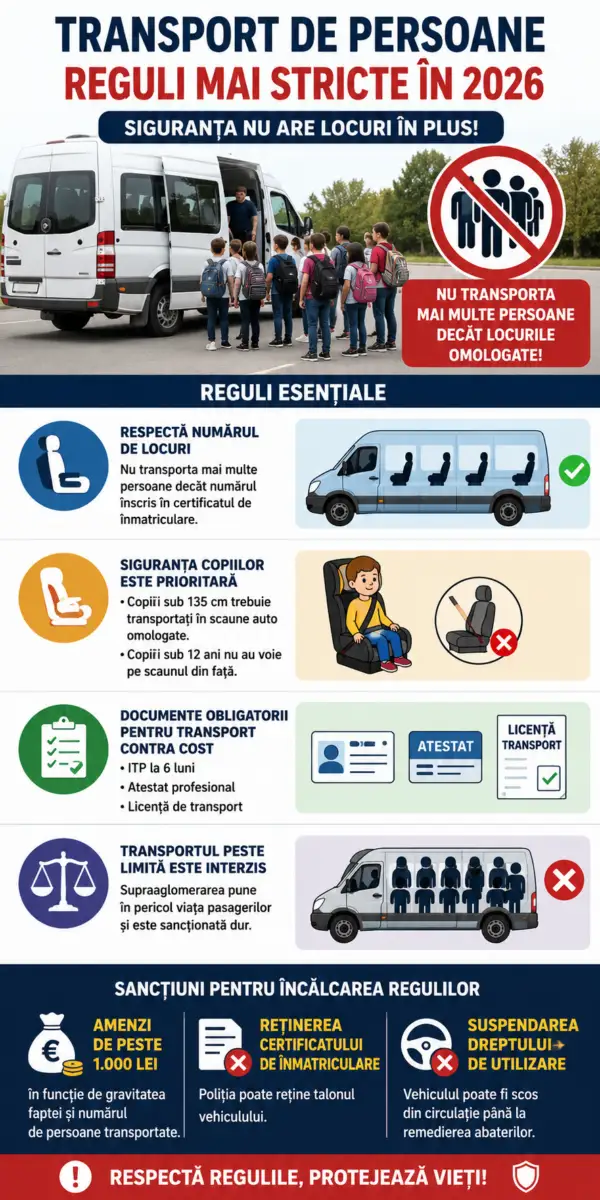 Transport persoane 2026