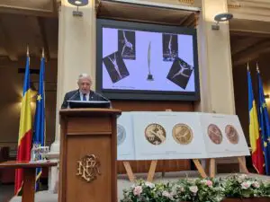 BNR lansează astăzi monede speciale dedicate Nadiei Comăneci, la 50 de ani de la primul 10 olimpic din istorie