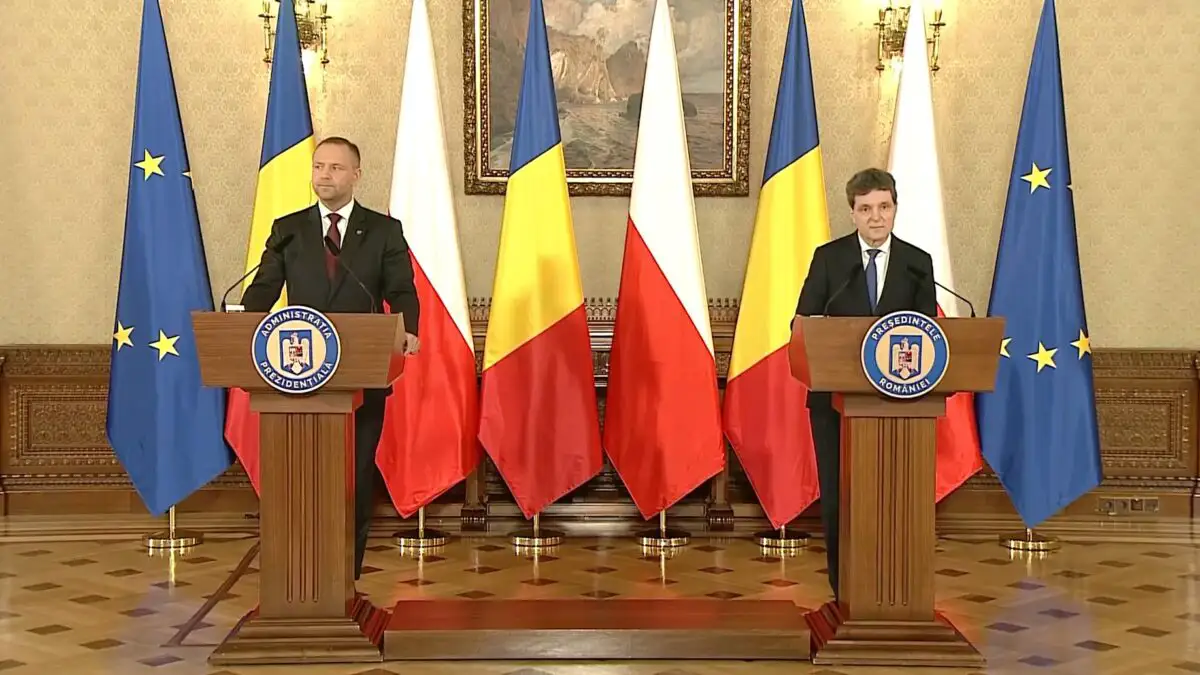 Nicușor Dan, conferință comună cu președintele Poloniei la summitul B9: O să vorbim de situația de securitate în Flancul de Est