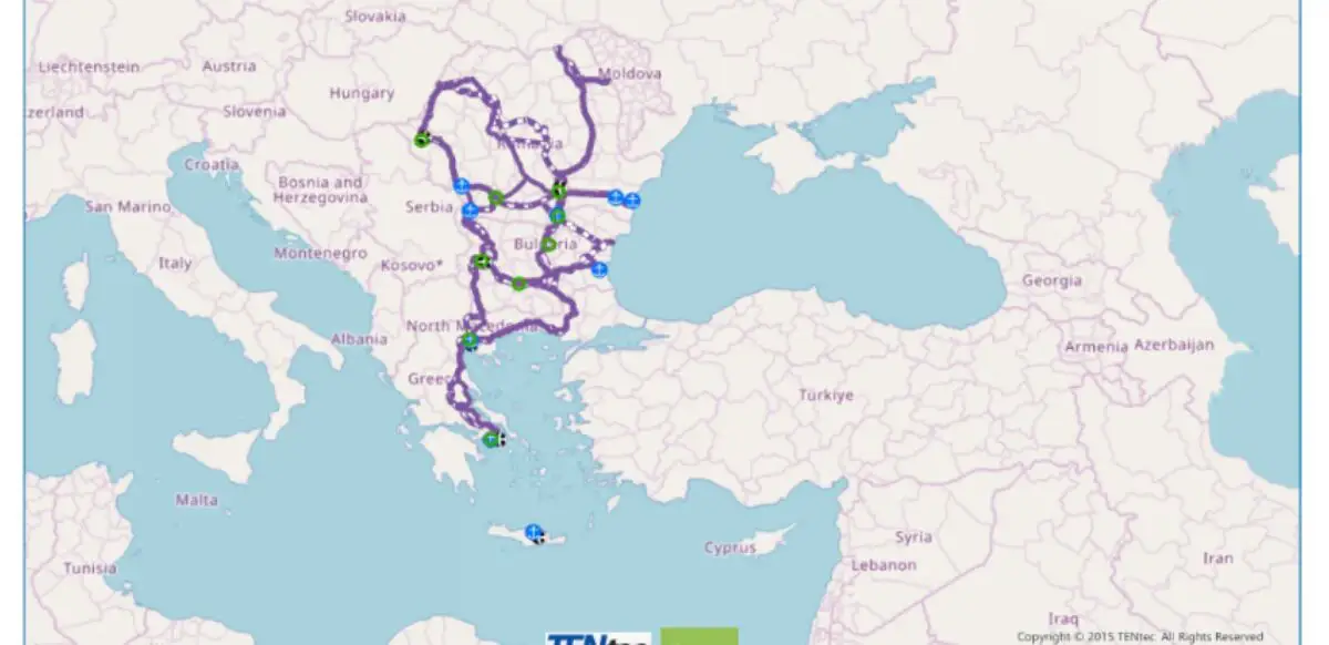Coridorul de transport internaționalcare va lega porturile din Grecia, Bulgaria și România