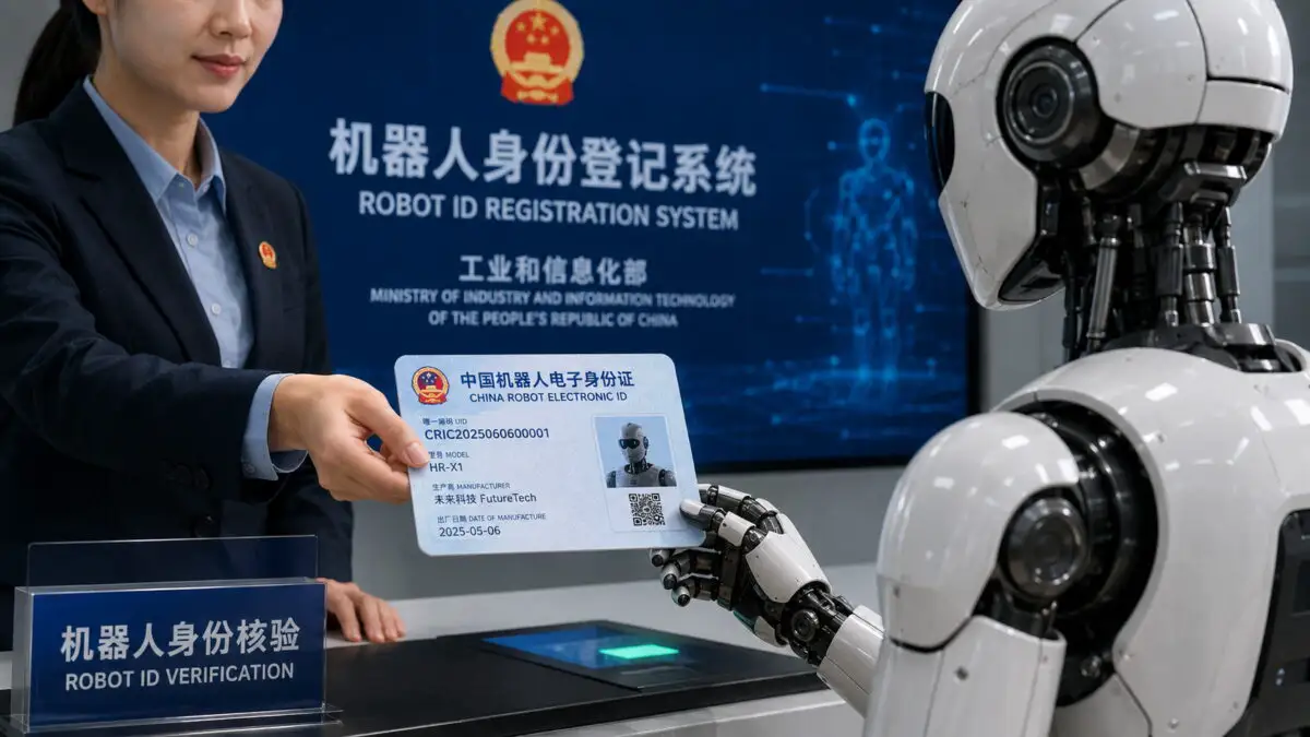 Noul tip de buletin introdus în China. Roboții primesc acte de identitate. Vor fi urmăriți în permanență cu un sistem de monitorizare