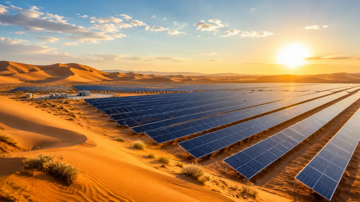 UE pune la bătaie miliarde pentru energie verde. Sahara ar putea alimenta Europa cu electricitate