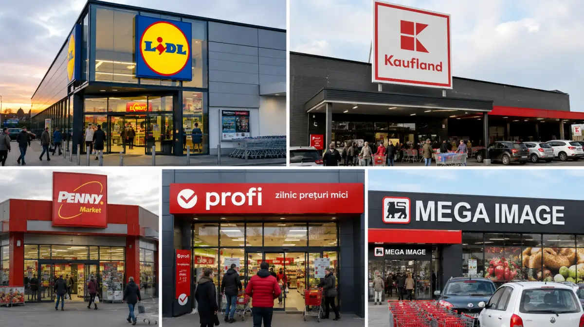 Bătălia giganților în retail devine tot mai strânsă. Lidl este lider de piață, dar Mega Image și Profi câștigă teren