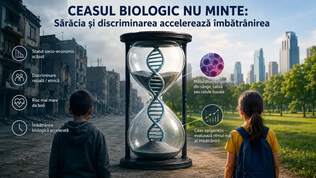 ceas biologic, saracie, imbatranire