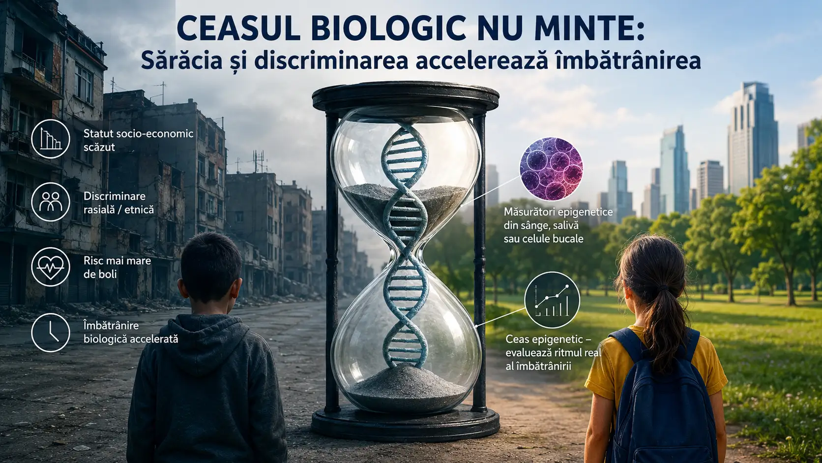 Ceasul biologic nu minte. Studiul care arată cine îmbătrânește mai ...