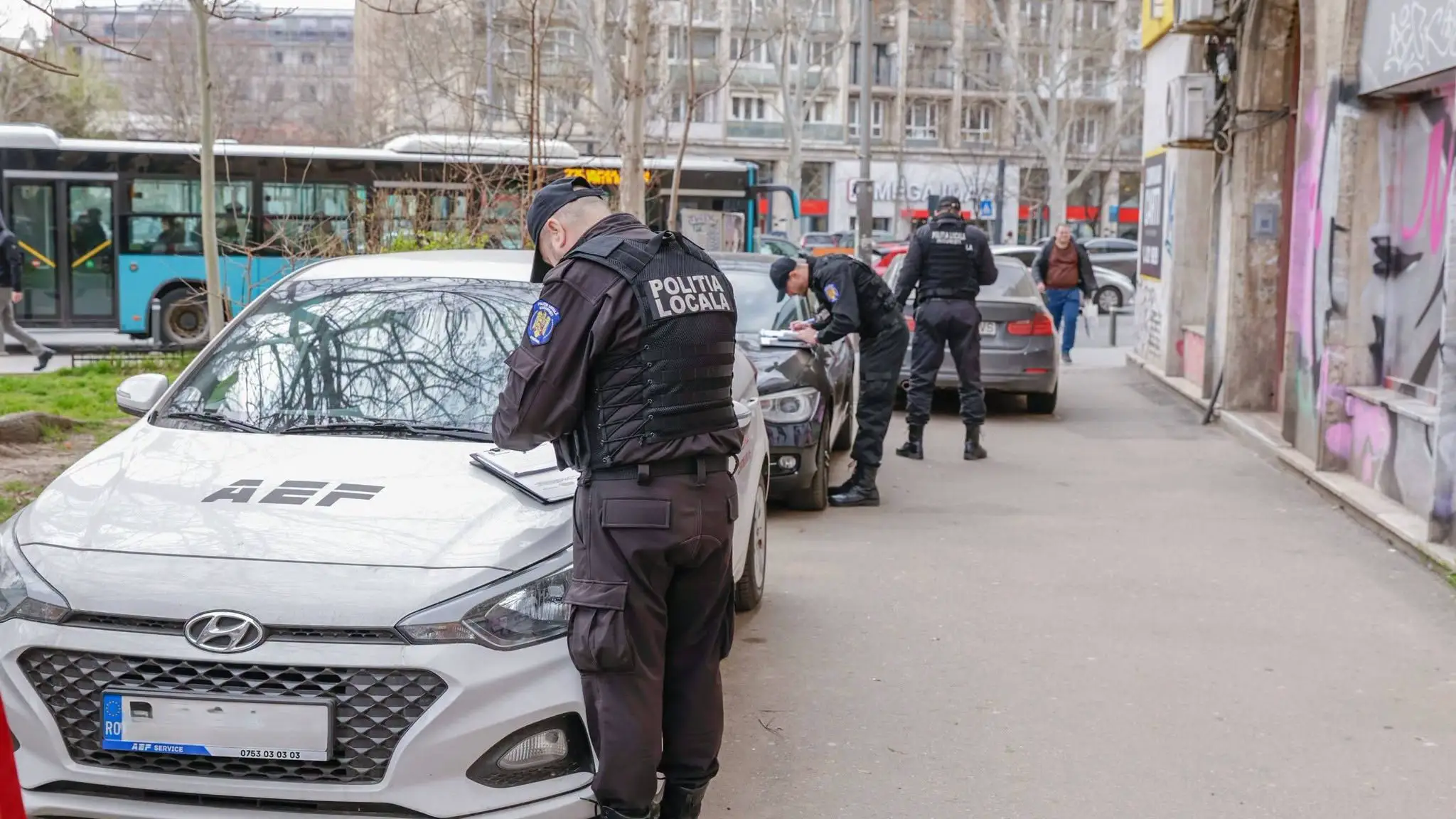 politia locala amenda ridicat masini