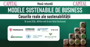 Eveniment Capital. „Modele sustenabile de business. Costurile reale ale sustenabilității”, 16 iunie 2026