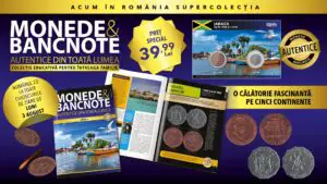 Jamaica este destinația exotică din numărul 23 al Colecției „Monede și Bancnote autentice din toată lumea”. Revista și două monede, de luni, la chioșcuri!