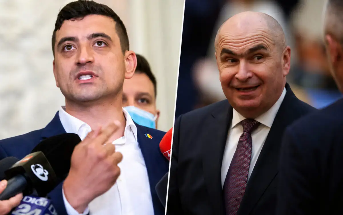 Ilie Bolojan si George Simion