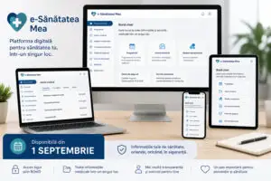 Platforma e-Sănătatea Mea devine disponibilă pe 1 septembrie: pacientul devine utilizator direct al sistemului digital de sănătate