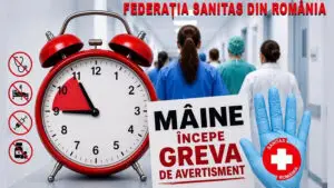 Angajații din sănătate au declanșat grevă de avertisment. Federația SANITAS critică puternic noua lege a salarizării promovată de Ilie Bolojan: Guvernul nu-și dorește un sistem funcțional și corect