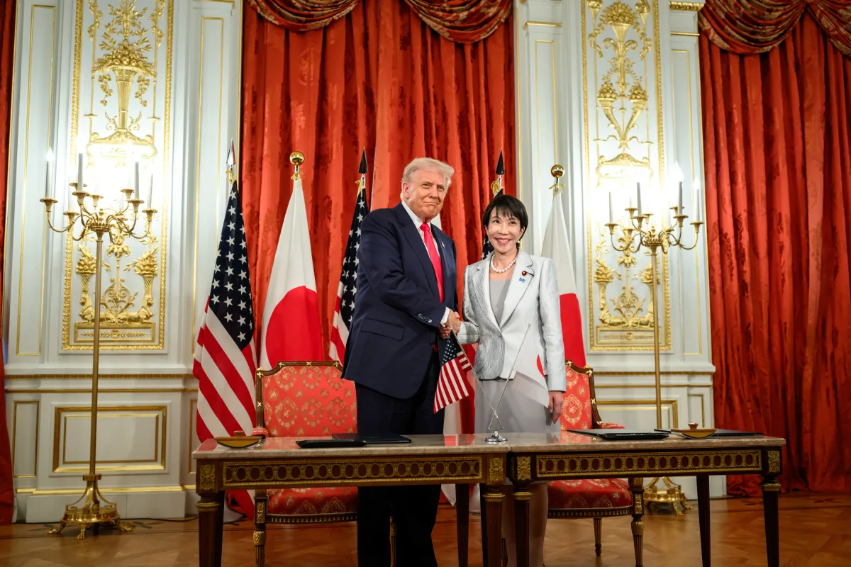 Sanae Takaichi si Donald Trump
