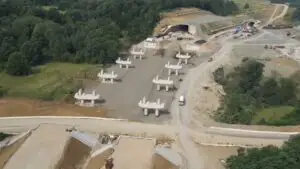 Lucrările la autostrăzile A1 și A7 avansează. CNAIR anunță progres la secțiunea Margina-Holdea și pe lotul Săucești-Trifești