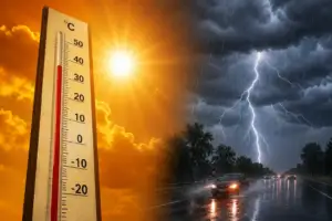 România, împărțită între caniculă și furtuni. ANM anunță 37 de grade și ploi torențiale