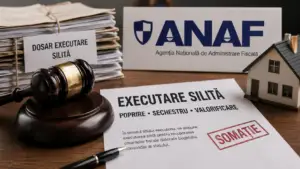 Ai datorii la ANAF? Când începe executarea silită și cât timp ai la dispoziție după somație