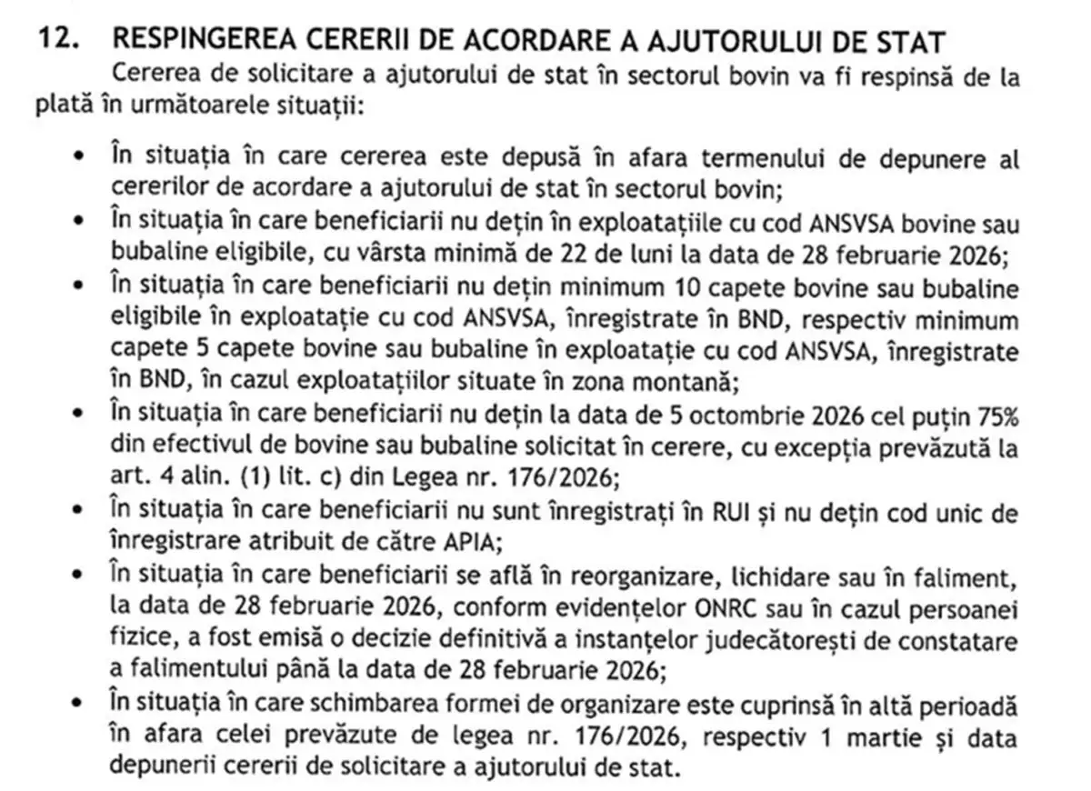 APIA începe plata unui nou sprijin pentru crescătorii de bovine