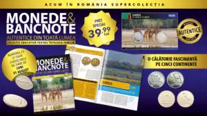 Colecția „Monede și Bancnote autentice din toată lumea” ajunge în Zambia. Revista și două monede, de luni, la chioșcuri!