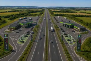Două noi benzinării vor fi construite pe Autostrada Moldovei A7, în apropiere de Milcovul