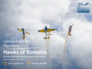 Spectacol aerian uriaș la București. BIAS 2026 aduce avioane de luptă, acrobații spectaculoase și formații celebre