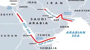Arabia Saudită își unește aliații pentru securitatea Mării Roșii. Opt state vor apăra unul dintre cele mai importante coridoare comerciale din lume