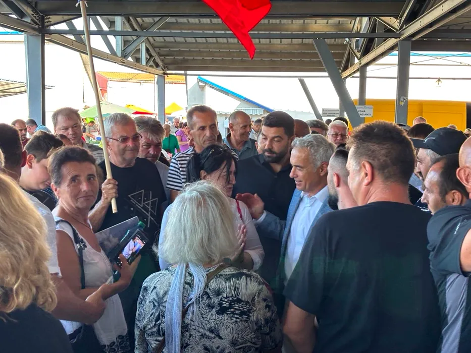 Călin Georgescu la Pâncota, Arad