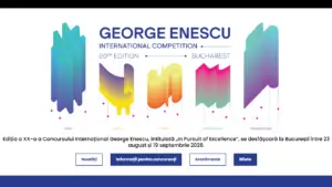 Concursul Internațional „George Enescu” 2026 aduce aproape o lună de evenimente cu acces gratuit. Bucureștiul devine un spațiu deschis al muzicii între 23 august și 19 septembrie