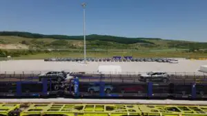 DP World lansează un coridor intermodal pilot pentru transportul de vehicule între Europa de Vest și sud-estul Europei. Aiud devine hub regional de distribuție auto