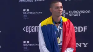 David Popovici a scris istorie într-o finală cum nu s-a mai văzut la Europene. Cinci recorduri au căzut în cursa de la Paris