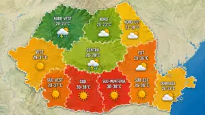 Vremea se dă din nou peste cap în România. Prognoza ANM arată ce se întâmplă cu temperaturile