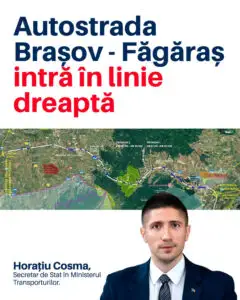 Autostrada Brașov–Făgăraș intră în linie dreaptă! Când ar putea începe lucrările