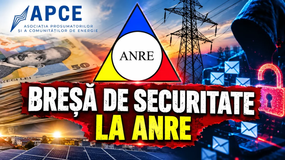 Breșă de securitate la ANRE