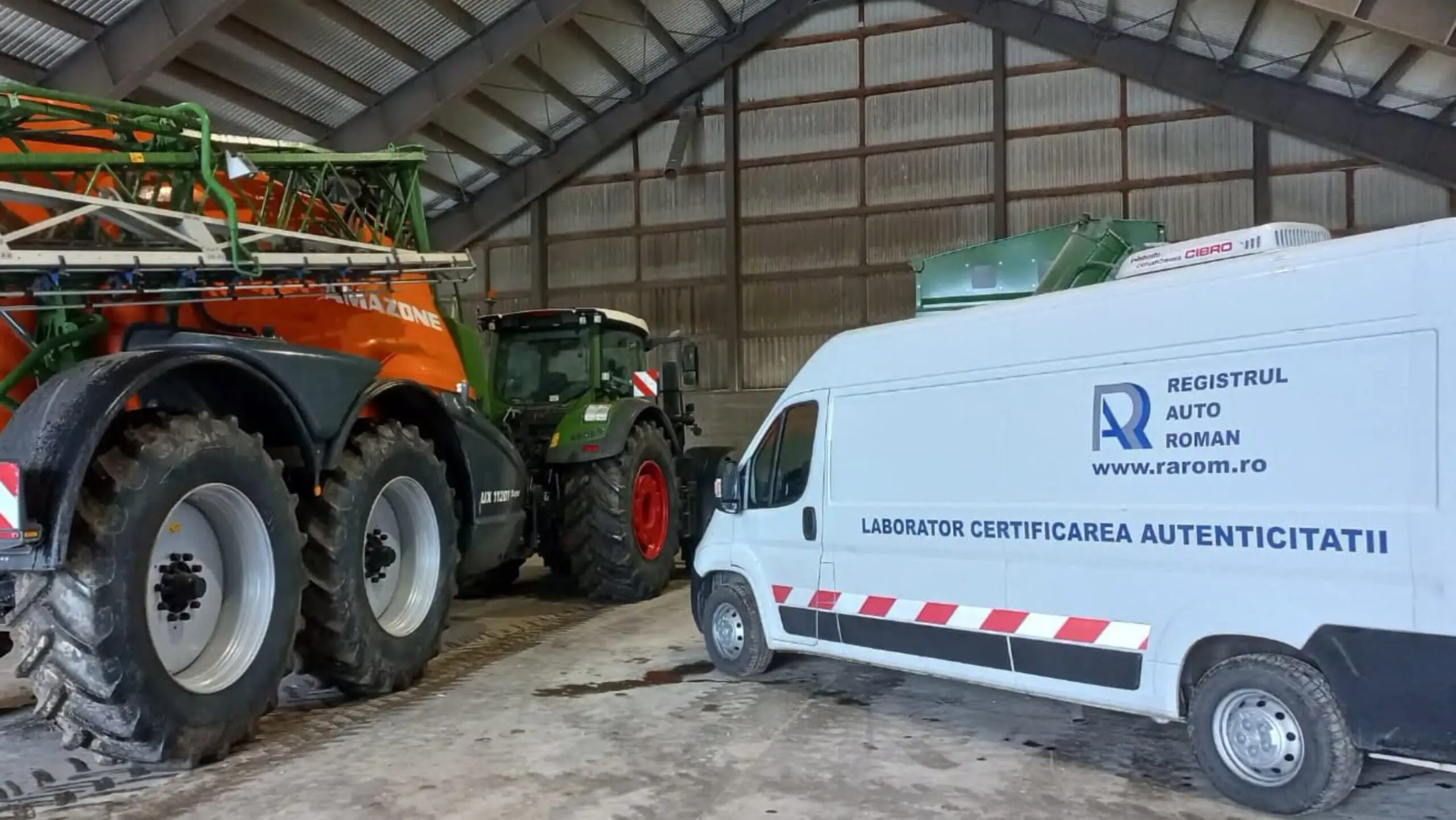 RAR vine la fermieri! Tractoarele și utilajele agricole pot fi verificate direct la locul de muncă