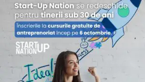 Ai între 18 și 30 de ani? 17.600 de locuri la cursuri gratuite de antreprenoriat prin Start-Up Nation