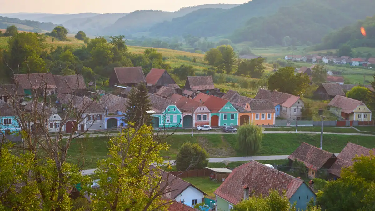 Transilvania, sat romanesc, case