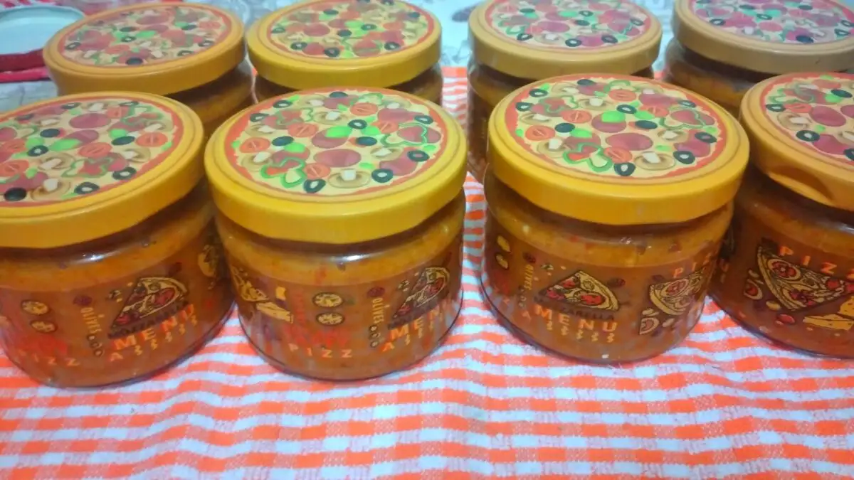 zacuscă în borcane