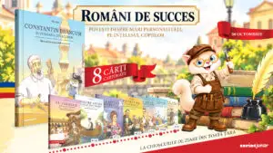 Constantin Brâncuși este eroul volumului 2 al seriei care reconstituie, pe înțelesul copiilor, portretele unor români remarcabili. De marți, la chioșcurile de ziare!