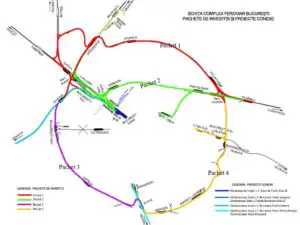 Investiție de 18 miliarde de lei în calea ferată din București. Guvernul aprobă dublarea și electrificarea inelului feroviar