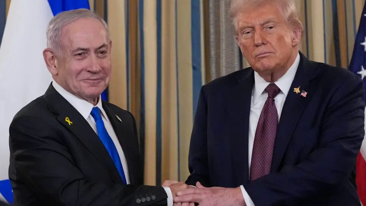 Donald Trump și Benjamin Netanyahu