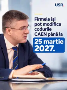 Guvernul prelungește termenul pentru codurile CAEN. Firmele au timp până în primăvara anului 2027