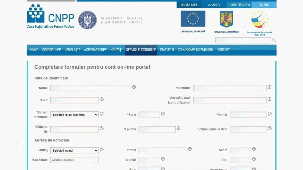 Platforma CNPP, verificare contribuții