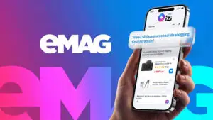 eMAG a vândut produse de peste 100 de milioane de lei cu ajutorul agentului AI iZi. Peste 900.000 de oameni au folosit asistentul în doar șase luni