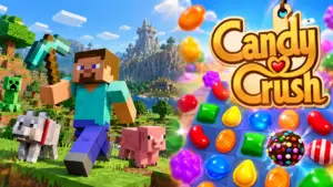 Minecraft și Candy Crush ar putea dispărea din Europa? UE a luat în vizor costurile ascunse din jocuri