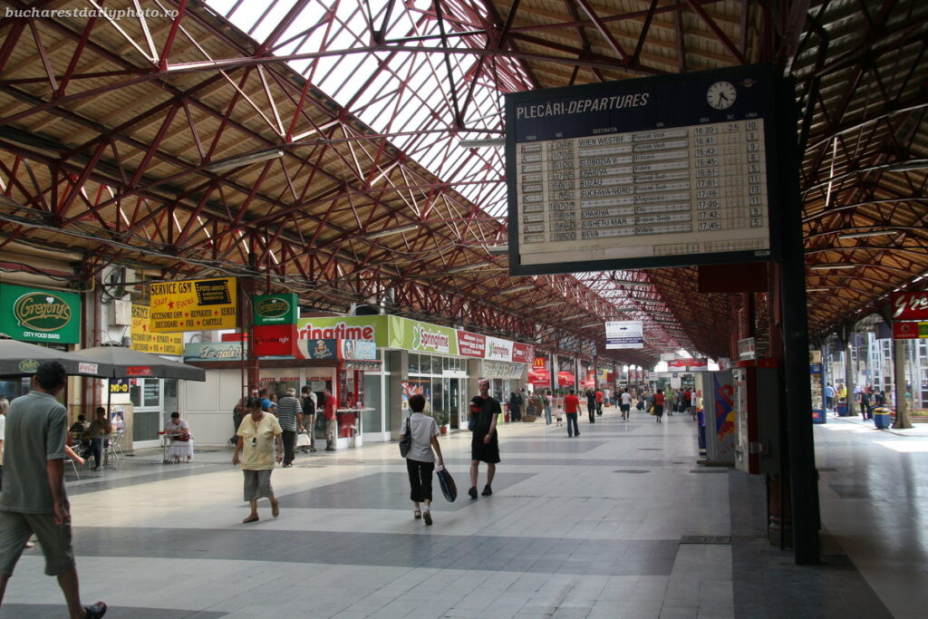 Pasagerii au acces online la tabela de plecări-sosiri a trenurilor din Gara de Nord