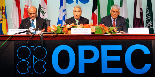 OPEC a decis menţinerea plafonului de producţie la 30 milioane de barili pe zi