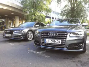 Audi pune un A8 retehnologizat în calea Mercedes-Benz Clasa S