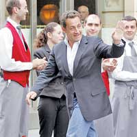 Nicolas Sarkozy, noul locatar al Palatului
