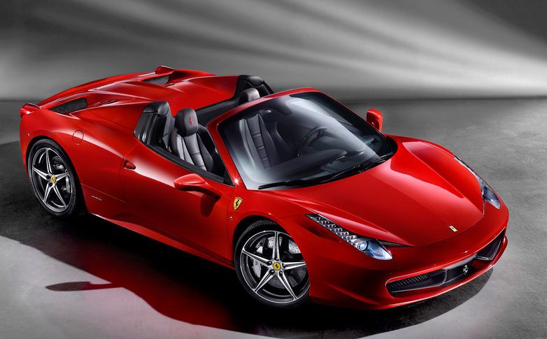 Ferrari 458 Spider va fi lansat în România marţea viitoare