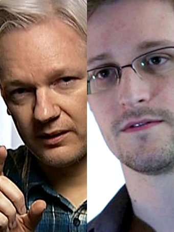 Ce legătură este între Julian Assange şi Edward Snowden