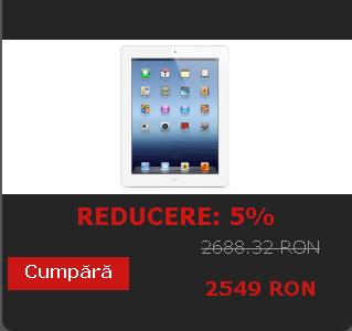 Black Friday: Reduceri de DOAR 5% la tabletele iPad pe Koyos.ro