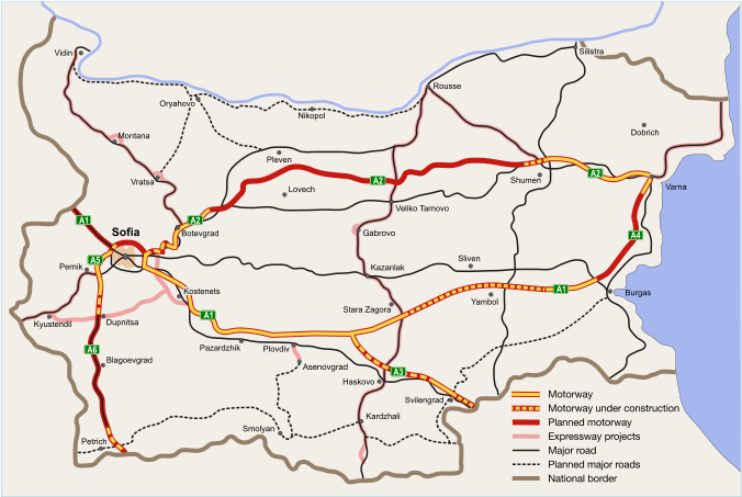Vom ajunge mai ușor la turci: Bulgarii încep o nouă autostradă